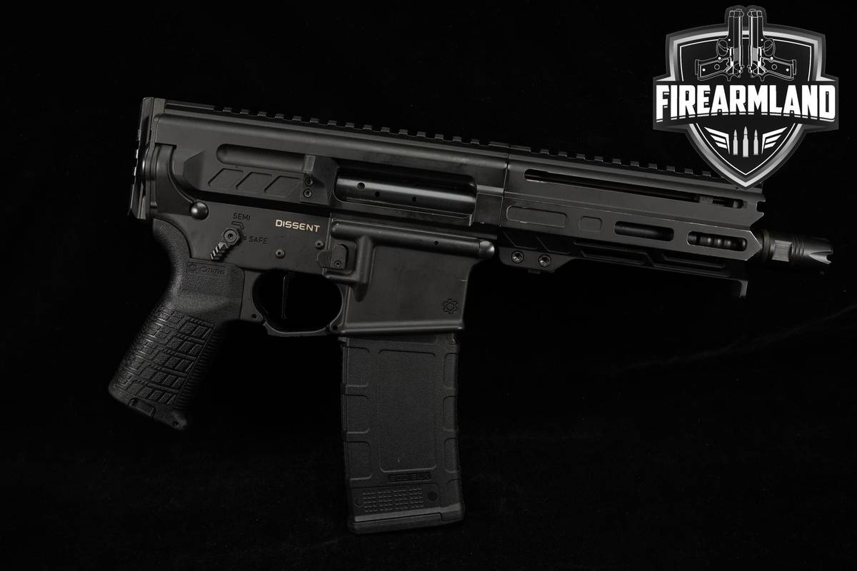 CMMG DISSENT Mk4 300 Blackout AR-15 AR15 6.5" Defense Pistol