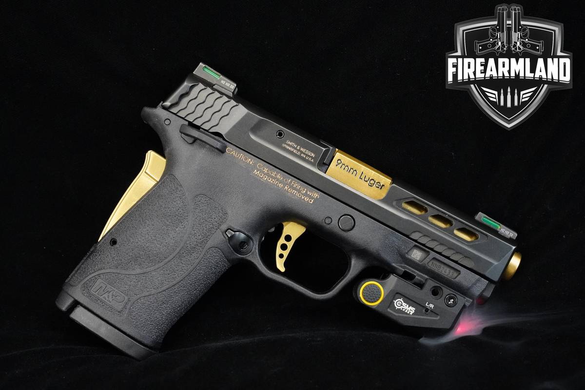 Smith & Wesson (S&W) M&P9 Shield EZ Performance Center M&P9 S&W +2 MAGS