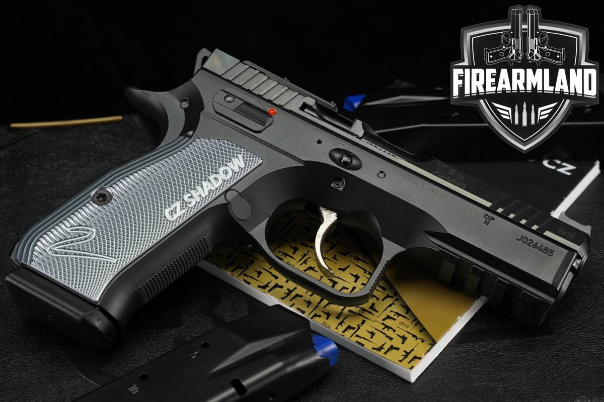 CZ Shadow 2 Compact 9mm Optics-Ready 4" Shadow2 +3 MAGS & ORIG CASE