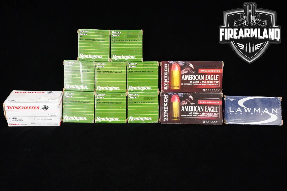 45 ACP Ammo 45-ACP Ammunition 450 ROUNDS
