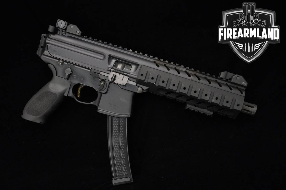 Sig Sauer MPX 9mm 8" Sig-Sauer-MPX PISTOL AR-9 +11 MAGS