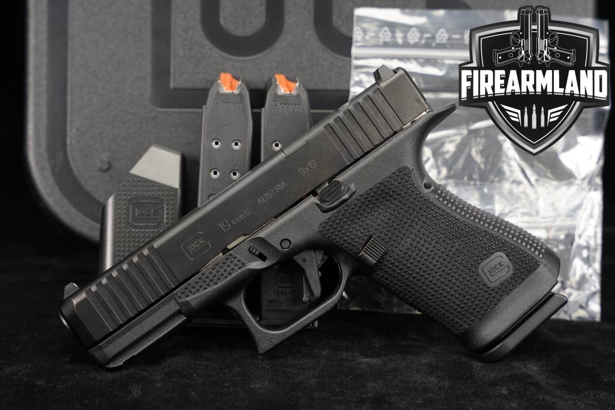 Glock 19 Gen6 ORS G19 Gen 6 9mm 4.02" +3 MAGS & ORIG CASE