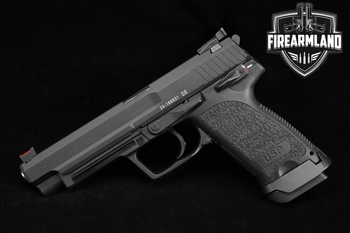 Heckler & Koch USP V1 Expert Jet-Funnel 9mm 5.2" H&K-HK USP-Expert DA/SA