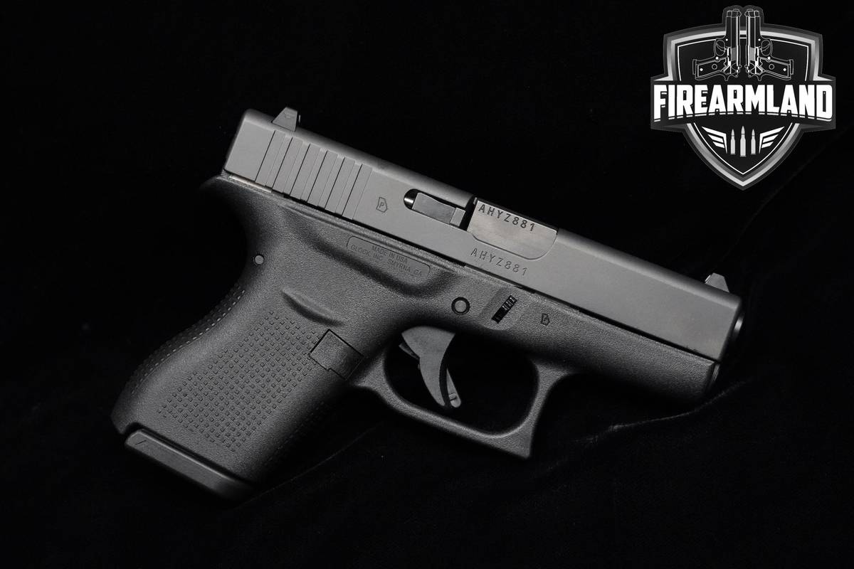 Glock 42 380 ACP 3.25" Glock G42 +2 MAGS & ORIG CASE
