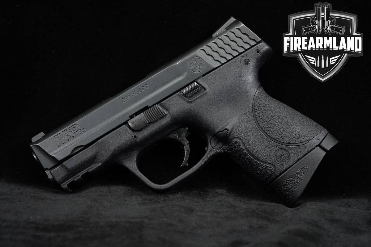 Smith & Wesson S&W M&P9c Stainless 9mm 3.5" M&P9-c +3 MAGS & ORIG CASE