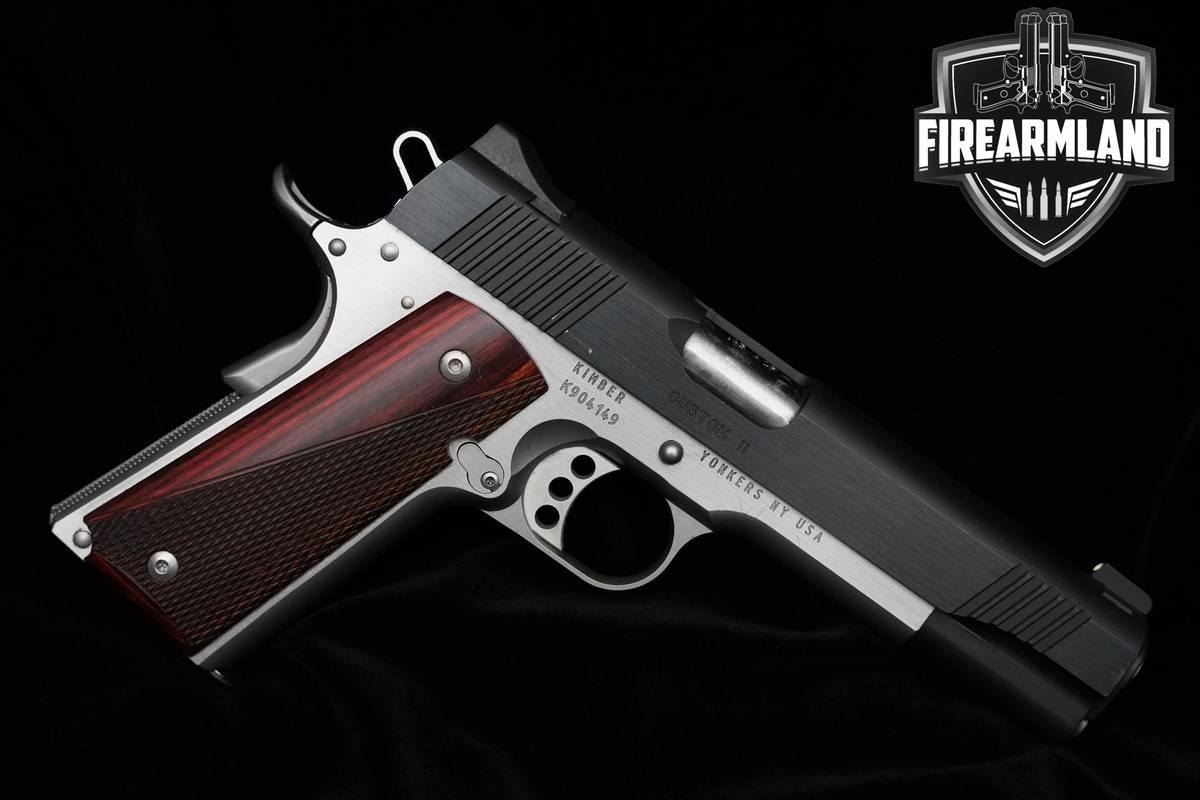 Kimber 1911 CUSTOM II 45 ACP 5" Two-Tone 1911 II CUSTOM Kimber 2 +ORIG CASE