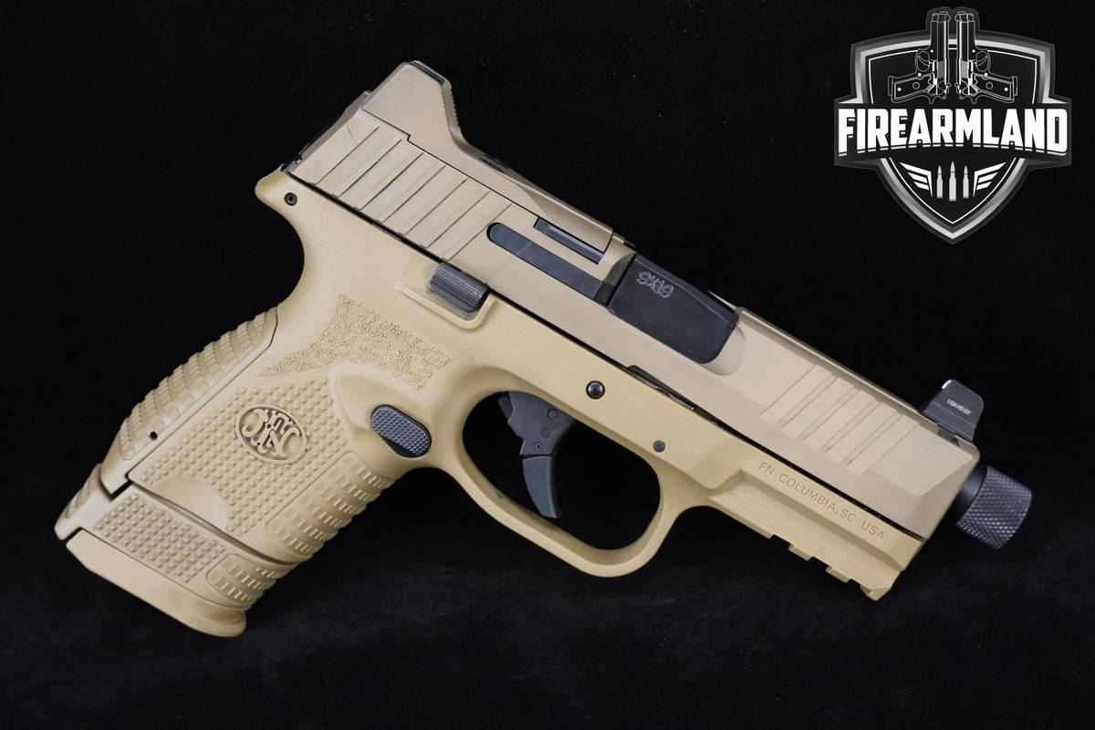 FN Herstal (FNH) 509C Tactical 9mm 4.3" BBL Threaded FDE FN509-C +ORIG CASE