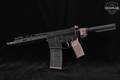 Noveske Rifleworks Chainsaw Pistol .300 AAC Blackout (7.62x35mm) Two-Tone in Excellent Condition Image 4