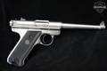 1986 Sturm Ruger Mark II Stainless .22 LR Stainless Steel in Very Good Condition Image 3