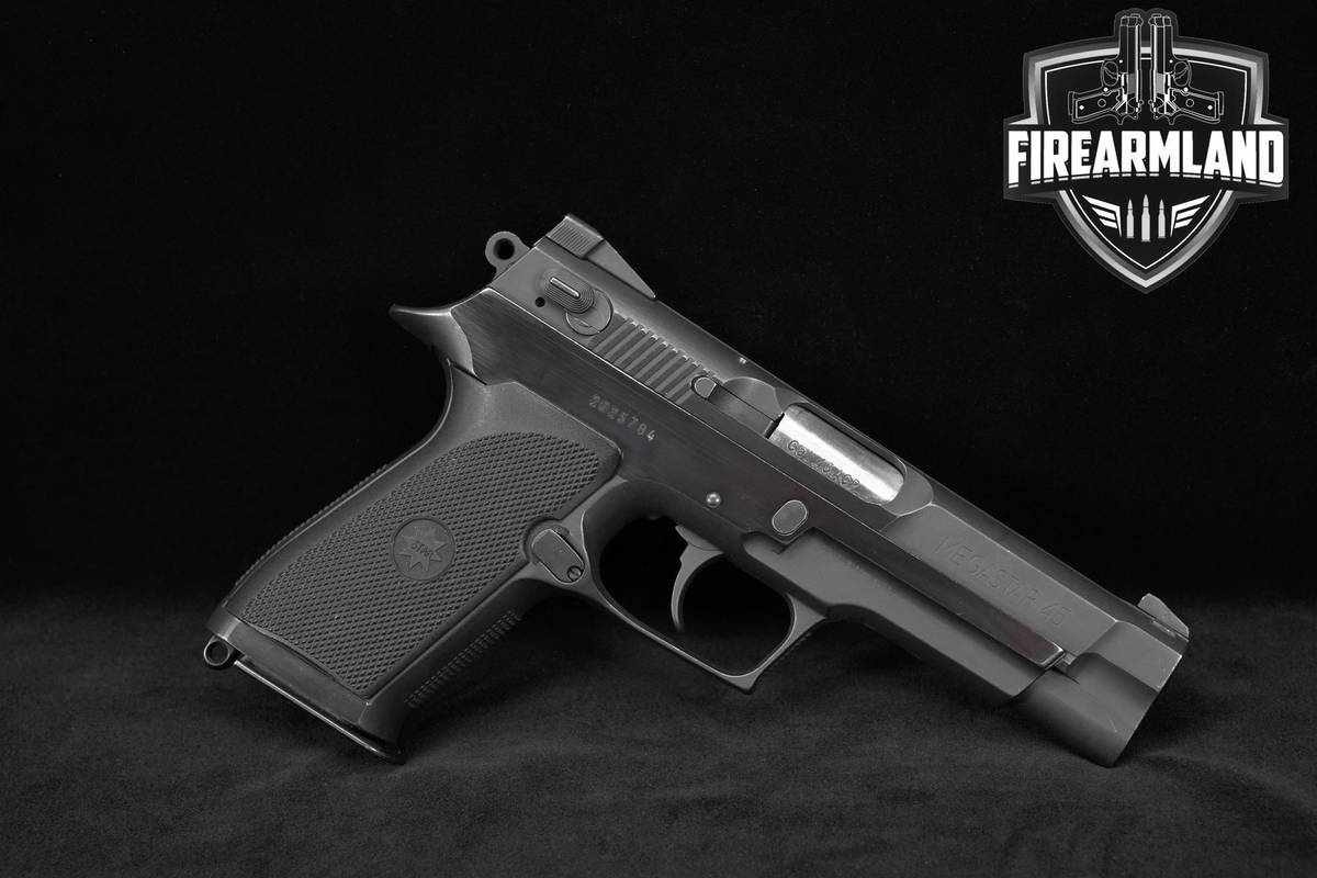LIMITED 1990's Spanish Star Megastar 45 ACP 4.6" Blued CCW +ORIG CASE