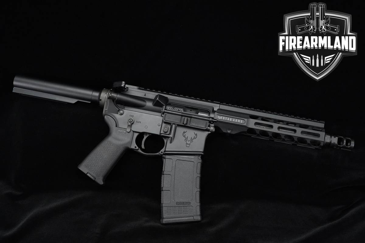 Stag Arms-15 300 BLK Pistol 300Blackout AR15 8" M-LOK