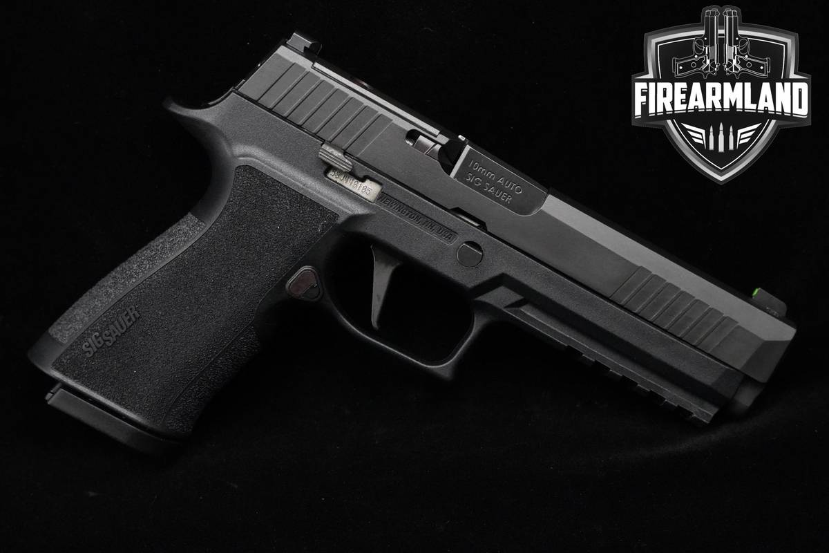 Sig Sauer P320 XTEN 10mm-Auto 5" Nitron P320 X-10 P-320 X-TEN SIG ORIG CASE