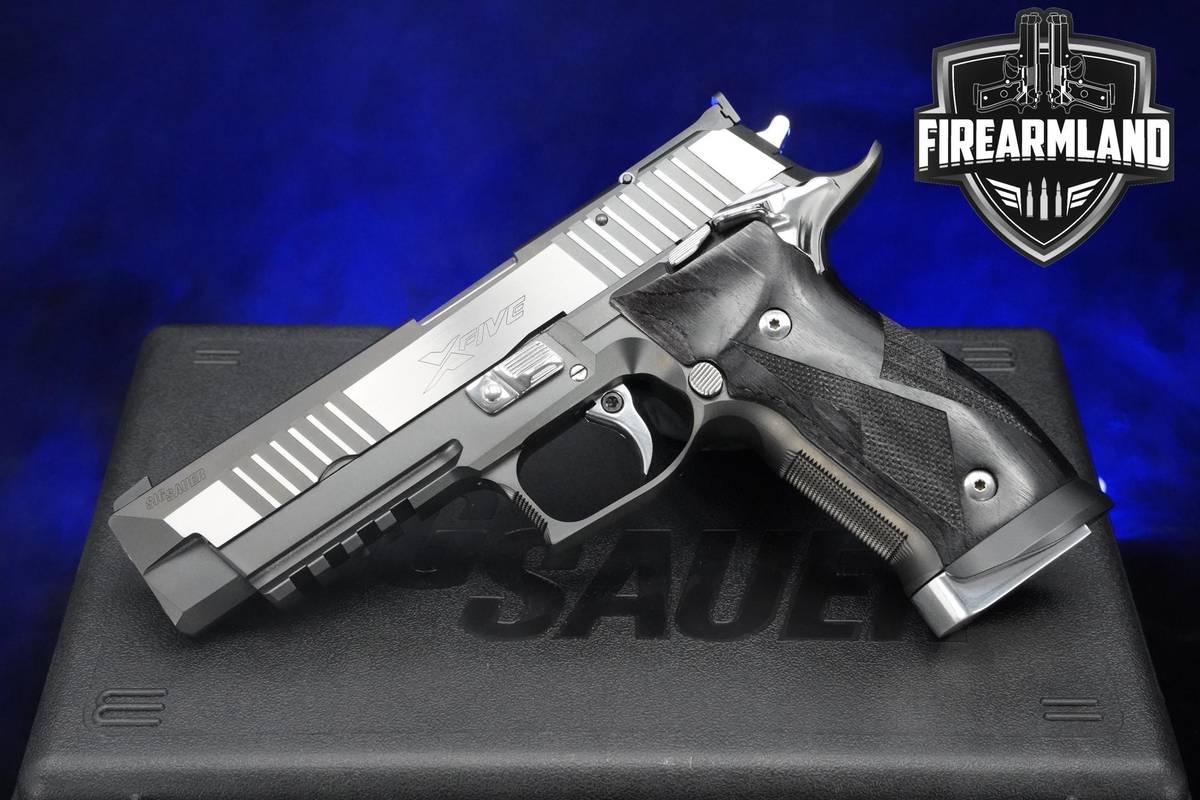 RARE! Sig Sauer P226 X-Five Black & White GERMAN MASTERSHOP 9mm Sig-P226 X5