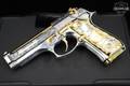 Beretta Model 92FS 9mm Luger (9x19 Para) Gold in Good Condition Image 2