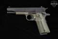 Springfield Armory Model 1911-A1 GI; IMBEL (Made in Brazil) .45 ACP Two-Tone Black & OD Green in Good Condition Image 3