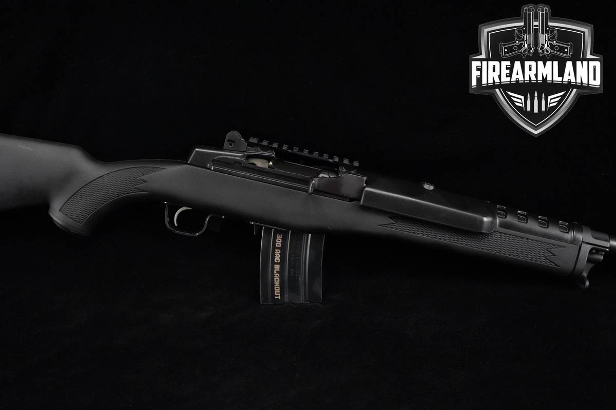Ruger Mini-14 Tactical .300 AAC Blackout 16.12" Blued +2 MAGS