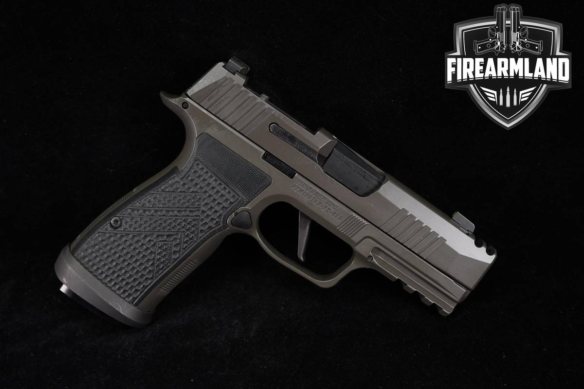 Sig Sauer P365 AXG Legion 9mm 3.1" Gray P 365 X Pistol +5 MAGS & HOLSTER