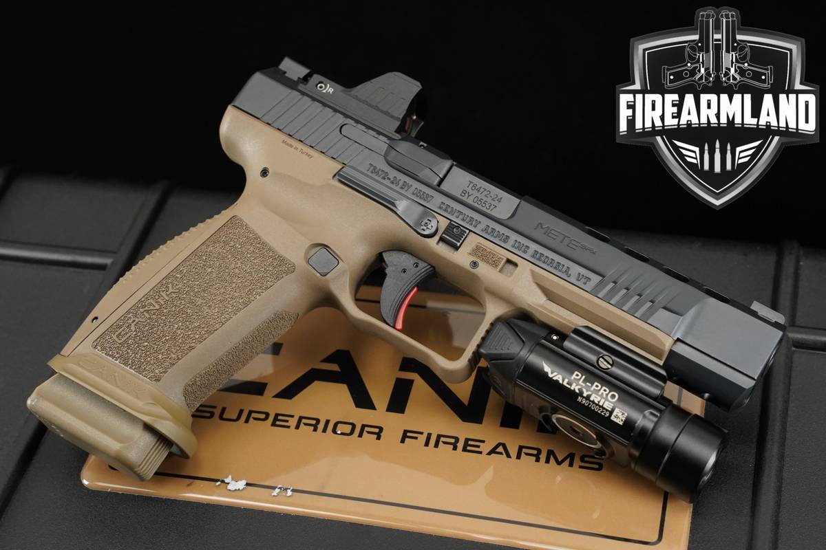 Canik METE SFx 9mm Black & FDE +4 MAGS, ORIG CASE, HOLSTER, SPARE BARREL