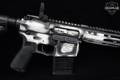 Wilson Combat (WC) WC-15 SBR Tactical 5.56mm NATO Distressed White in Excellent Condition Image 3