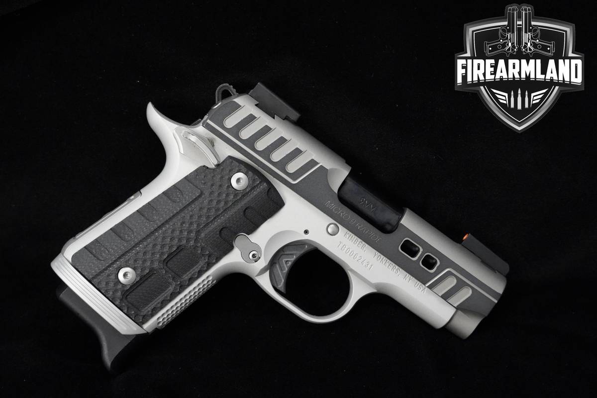 Kimber Micro 9 Rapide (Black Ice) 9mm 1911 3.15" Micro 1911 3MAGS