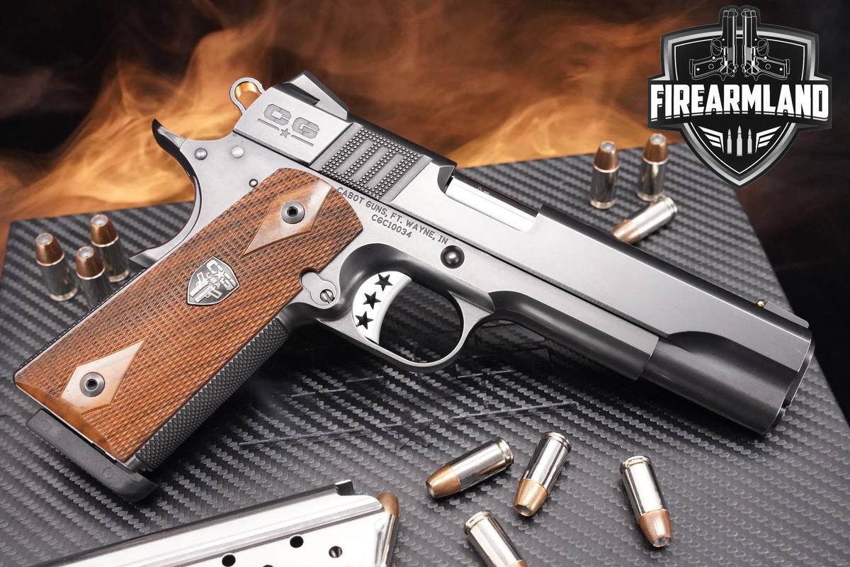 GRAIL GUN! Cabot Guns The Vintage Classic 9mm 1911 5" Cabot 1911-A1 +2 MAGS