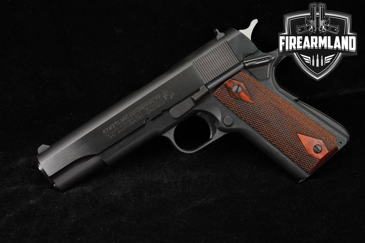 Colt Government Model MK IV Series 70 45 ACP 1911 Blued +2 MAGS & ORIG CASE
