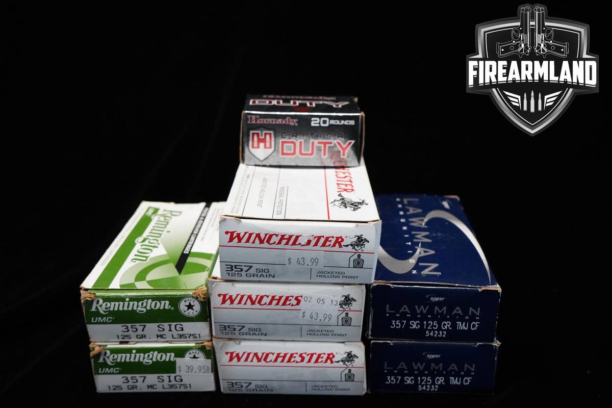357 SIG Ammo 357-SIG Ammo 370 ROUNDS