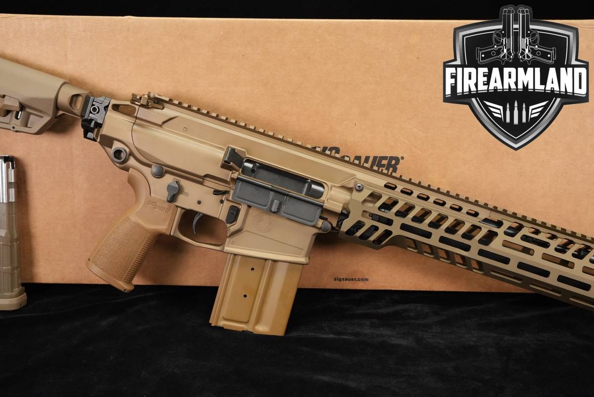 Sig Sauer MCX-SPEAR 277SIG FURY 16" Coyote Tan +3 MAGS & ORIG BOX