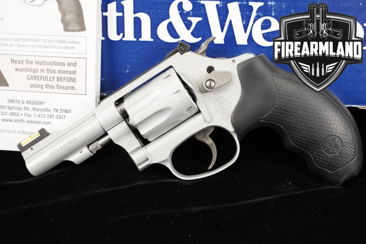 Smith & Wesson Model 317-3 AirLite Kit Gun S&W 22LR Silver +ORIG BOX