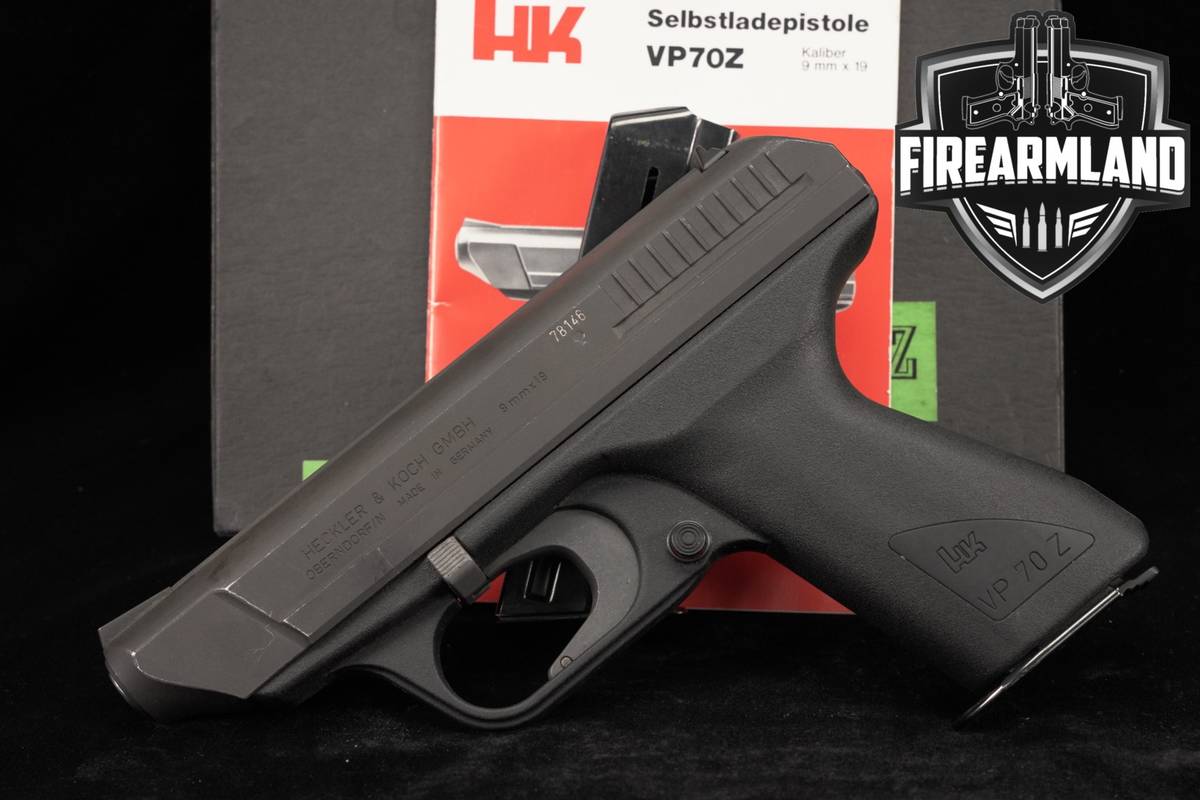 Heckler & Koch VP70 Z 9mm H&K 4.6 VP 70 70Z VP70Z +2 MAGS & ORIG BOX