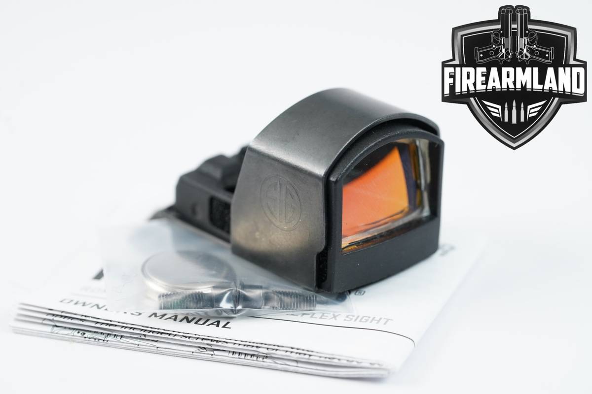 Sig Sauer ROMEOZERO 1X24mm 3 MOA Red Dot Micro Open Reflex Sight ROMEO ZERO