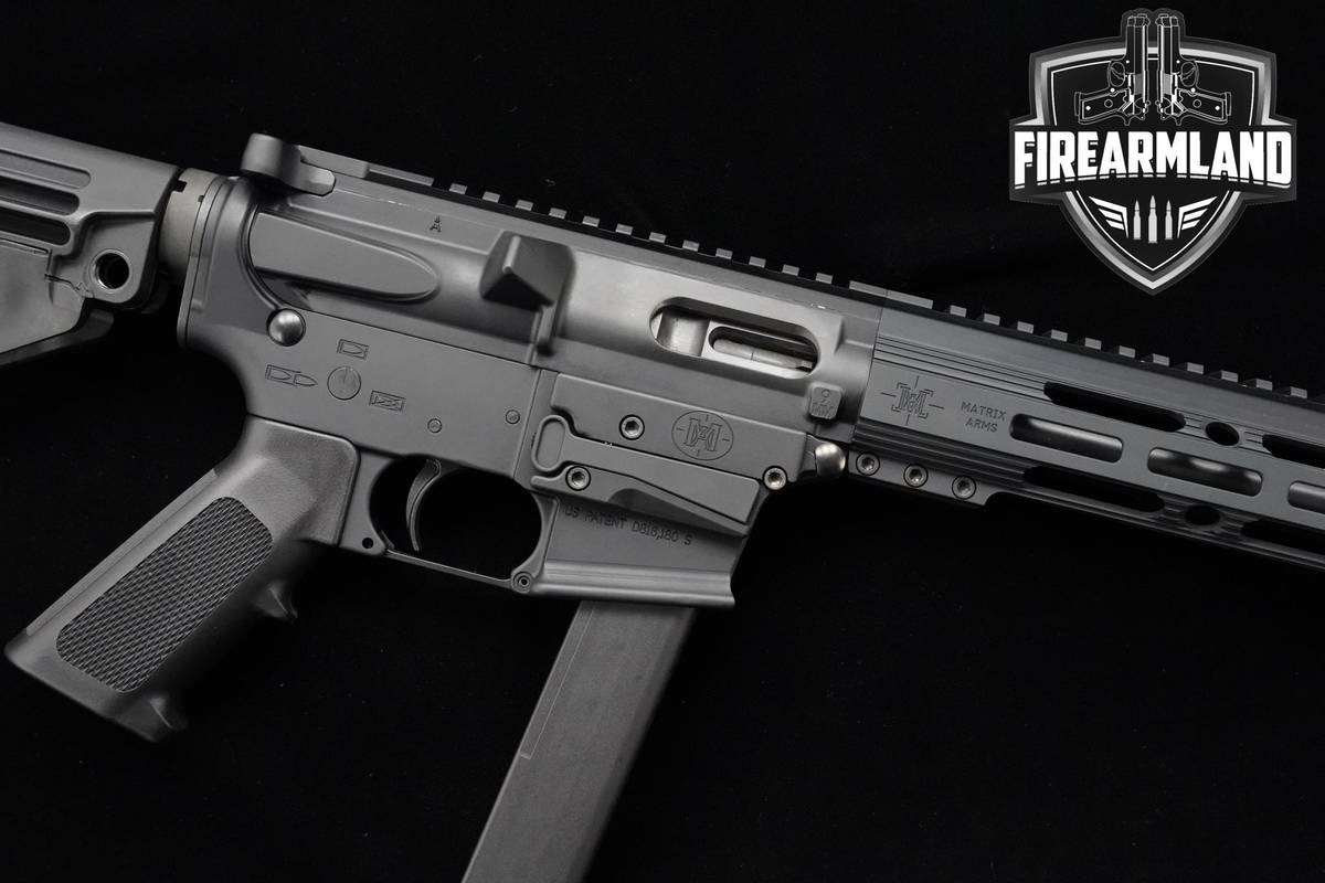 Matrix Arms M9SC-G 9mm AR-9 AR 10.5" Matrix-Arms AR9 M9SC-G SIDE CHARGING