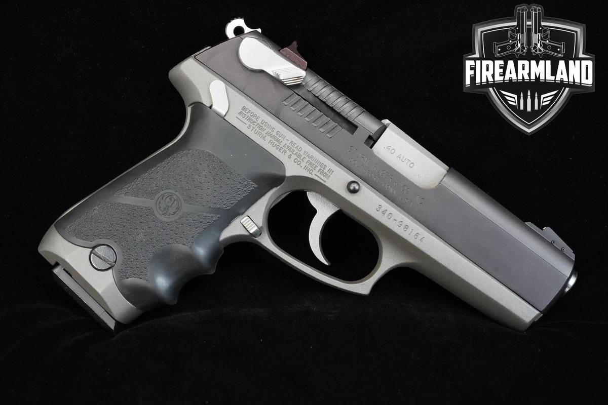 2000 Ruger Model P94 DC 40 S&W 4.2" Two-Tone Ruger P94 P-94 P944 +ORIG CASE