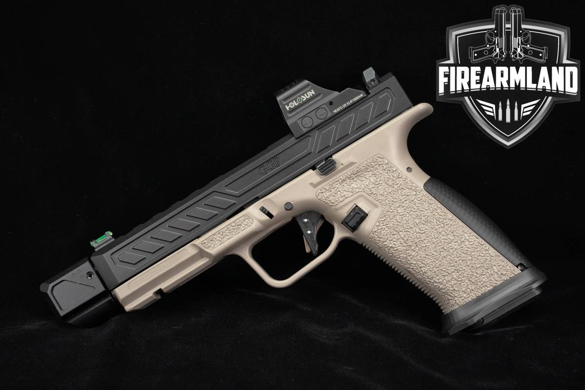 Nomad Defense 9F 9mm 5.25" Two-Tone FDE +2 MAGS & HOLOSUN OPTIC