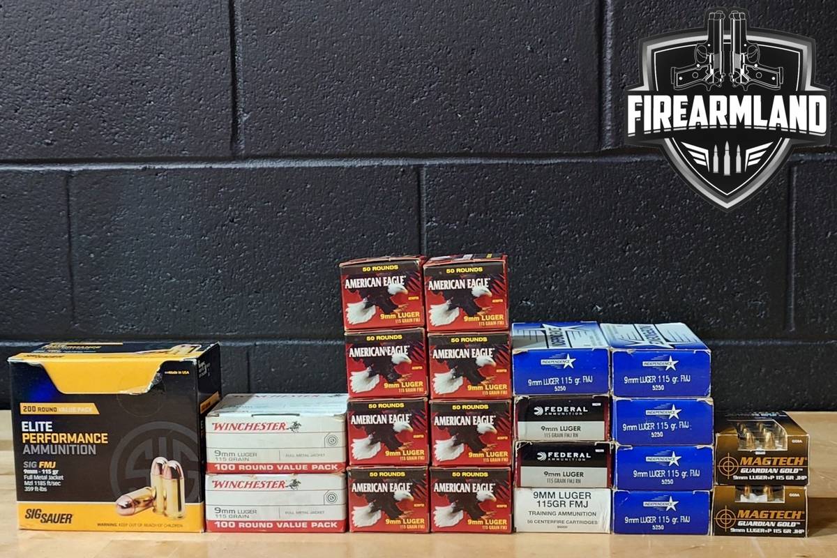 1240 RDS! 9mm Ammo 9-mm