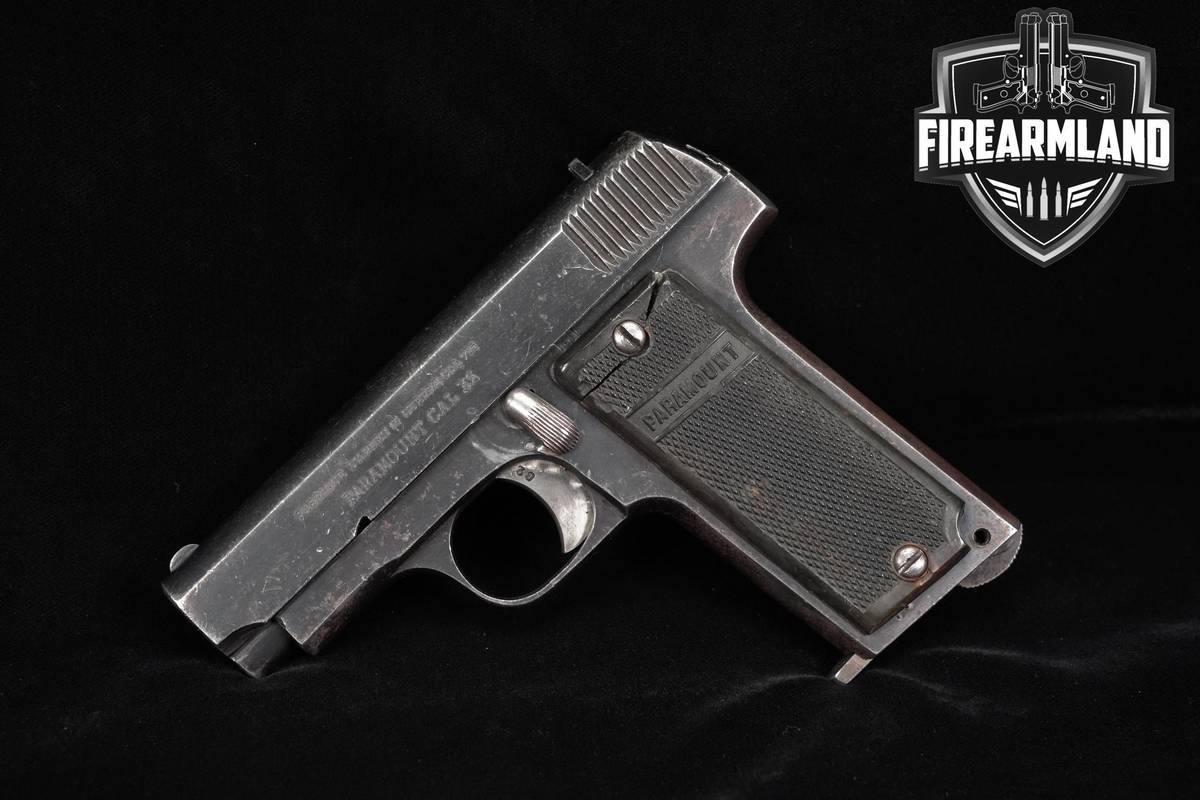 WWI ERA Fabrique D'Armes Paramount 32 ACP 3.1" Blued +2 MAGS & HOLSTER