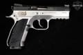 CZ Shadow 2 Compact Optics-Ready 9mm Luger Silver in Excellent Condition Image 4