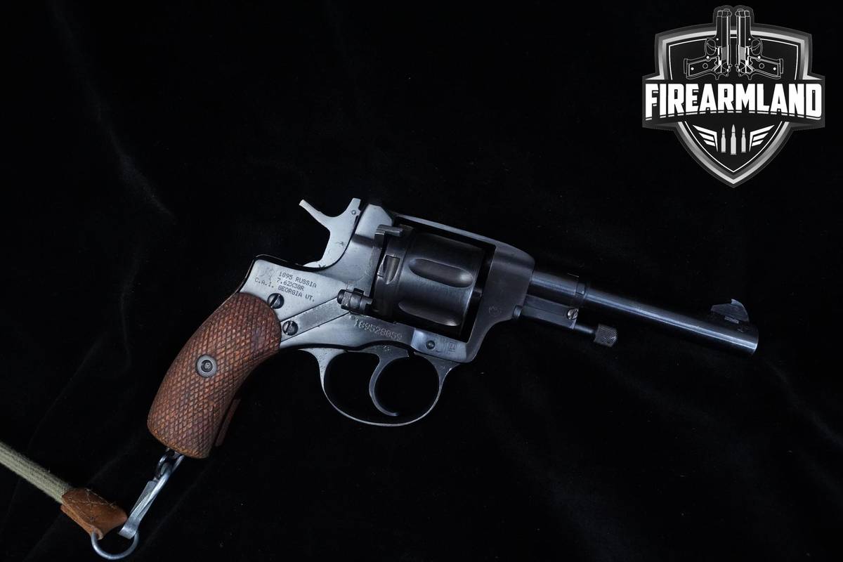 1939 Tula Model 1895 Nagant 7.62x38R 4.5" Blued Tula M1895 DA/SA WW2