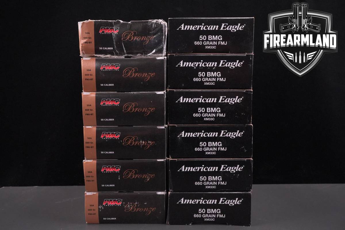 120 ROUNDS! 50 BMG Ammo 50BMG Ammunition