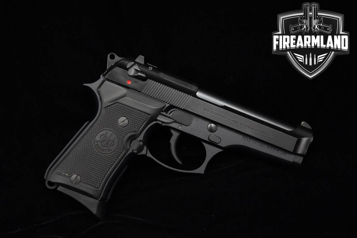 Beretta Model 92 Compact L 9mm 4.3" Beretta 92 +2 MAGS & ORIG CASE