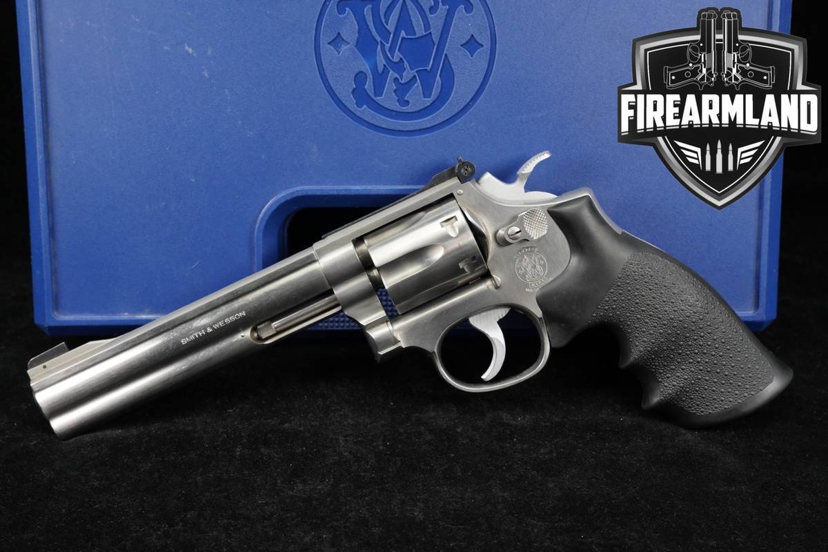 1989-1990 Smith & Wesson S&W Model 617 6-Shot 22LR 6" Revolver +ORIG CASE