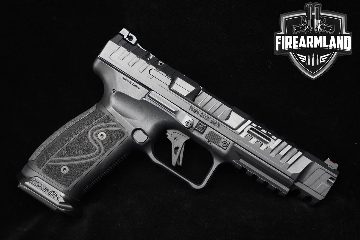 Canik Rival-s SFX Darkside 9mm 5" Canik Darkside +2 MAGS & ORIG CASE