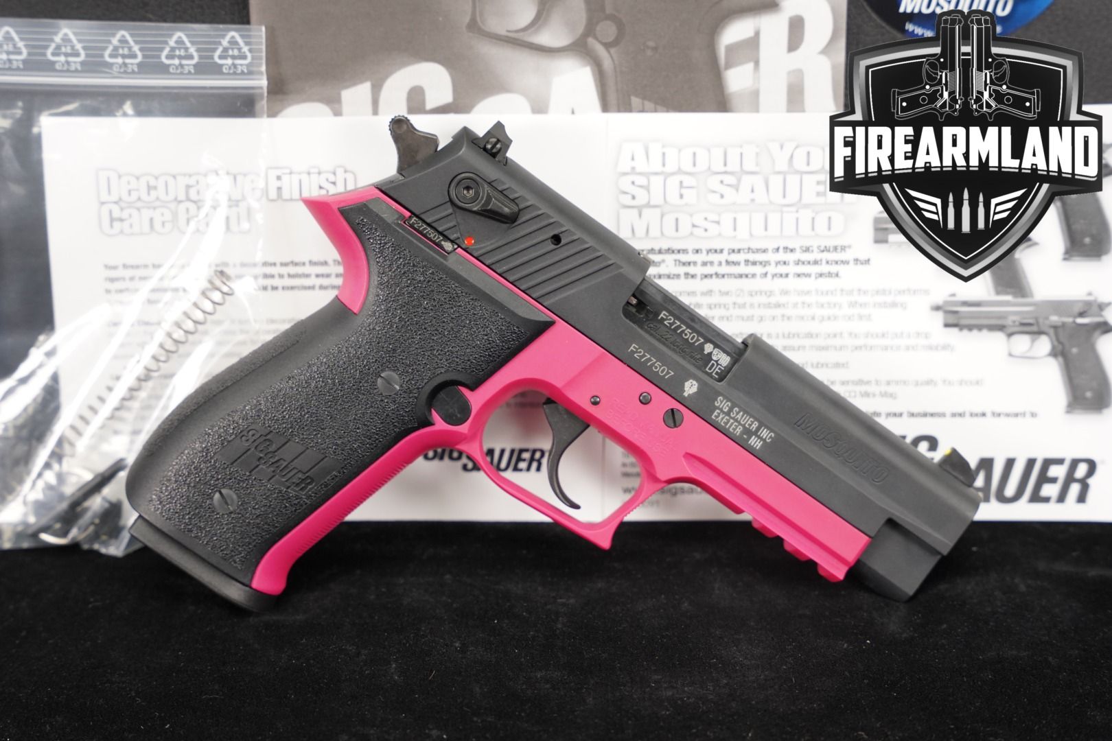 SIG Sauer Mosquito MOS-22-PNK .22 LR 3.9