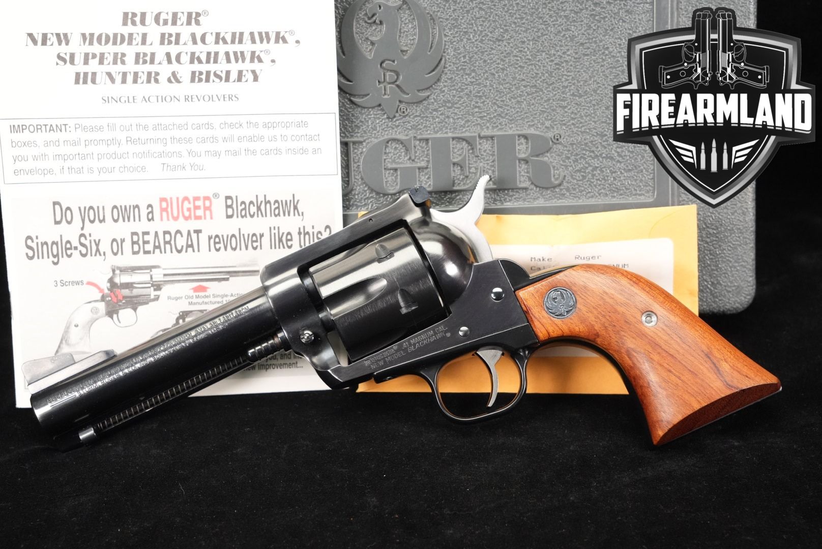 Minty 1967 Ruger Super Blackhawk 3-Screw Unconverted .44 Mag | Sold