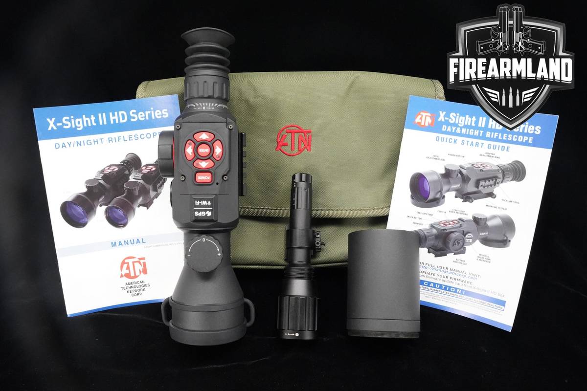 ATN Corp ATN X-Sight II HD 5-20x Day/Night ATN X-Sight-2 OPTIC +ORIG CASE