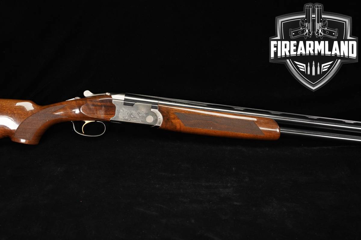 P Beretta 686 Whitewing (Wing Series) 12-Gauge 28 Coin & Walnut 3" O/U