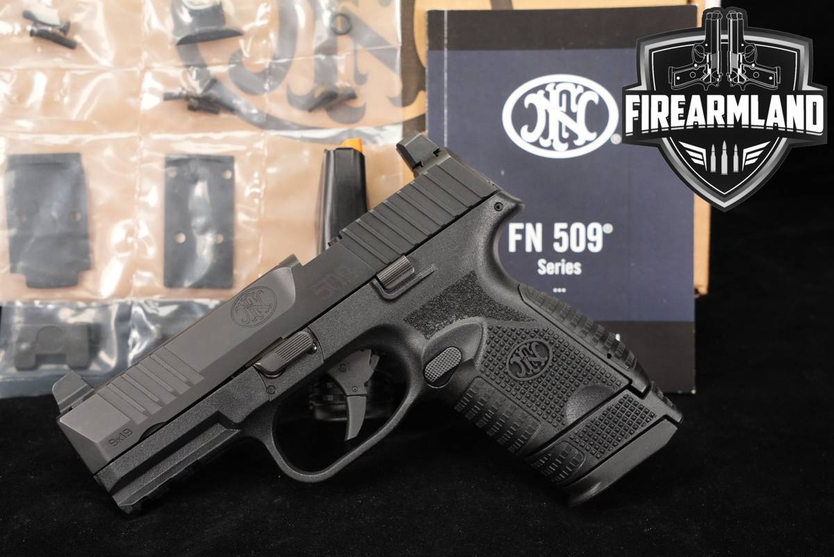 FN 509-C Compact MRD 9mm Optics-Ready 3.7 FN509 509C +2 MAGS & ORIG BOX