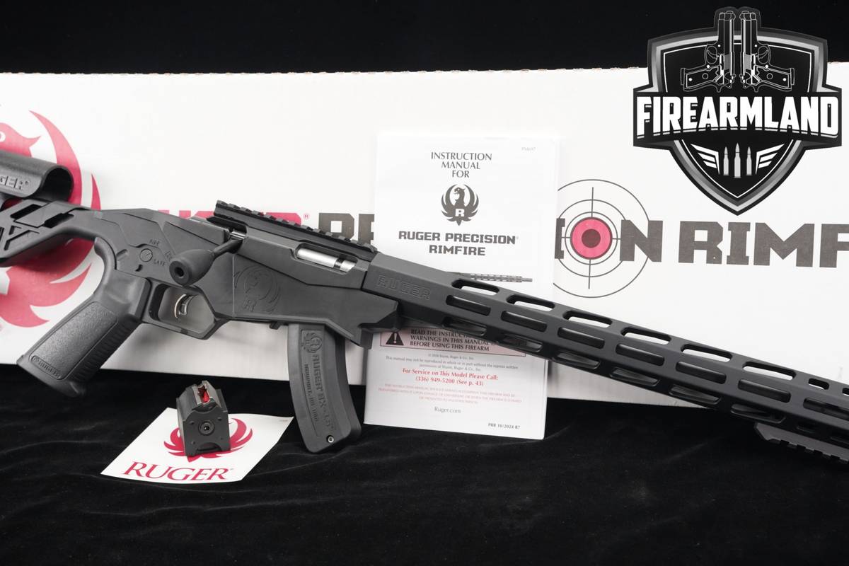 Ruger PRECISION RIMFIRE Model 8400 22LR 18" THREADED +2 MAGS & ORIG BOX