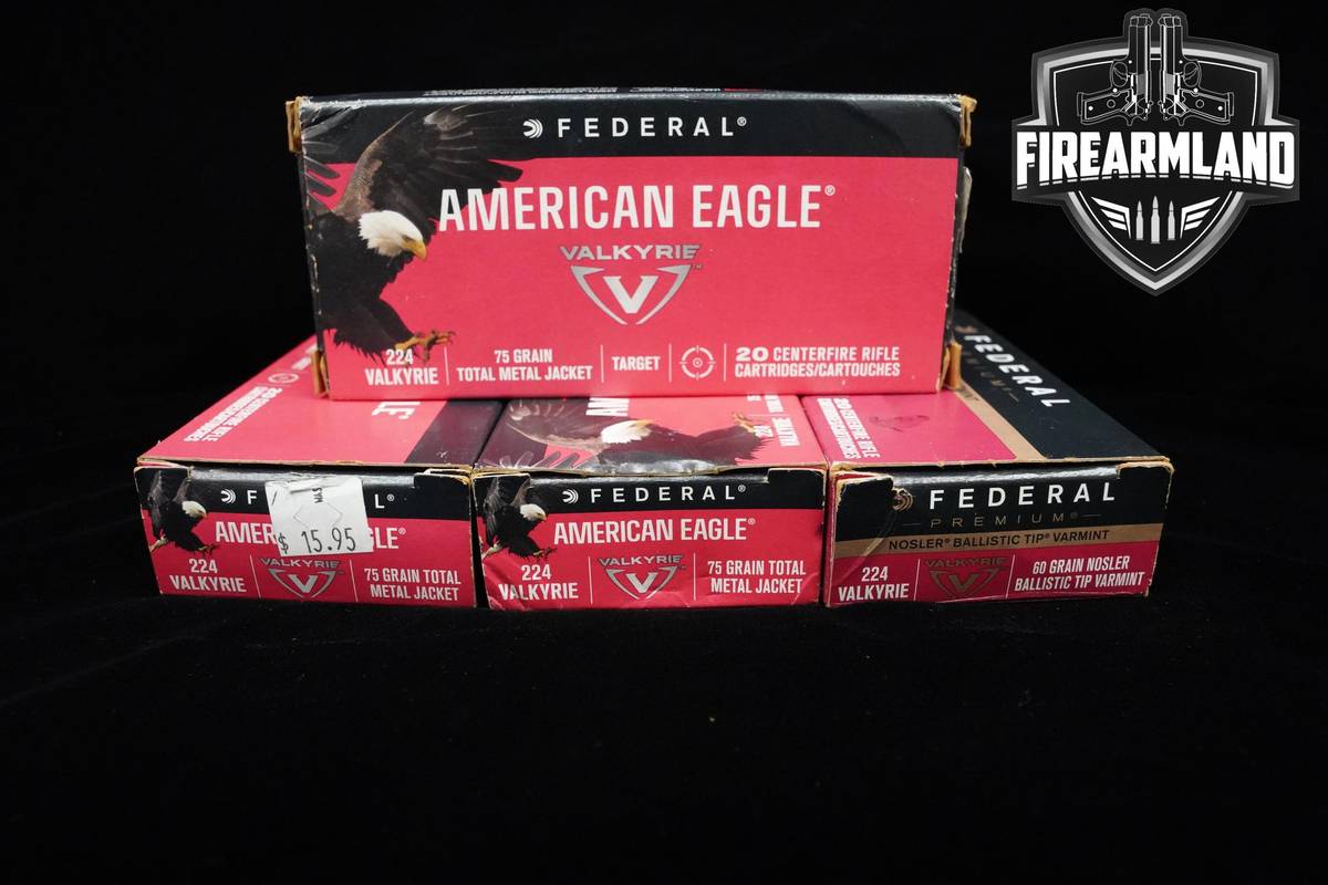 224 Valkyrie Ammo 224-Valkyrie Ammo 80 ROUNDS