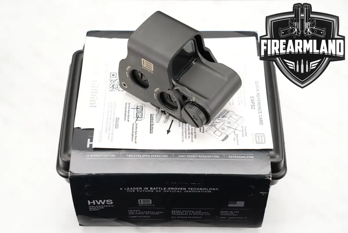 EOTECH EXPS2-0 1 MOA Dot & 65 Circle Red Illumination Sight +ORIG BOX